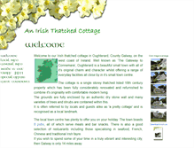 Tablet Screenshot of anirishthatchedcottage.com